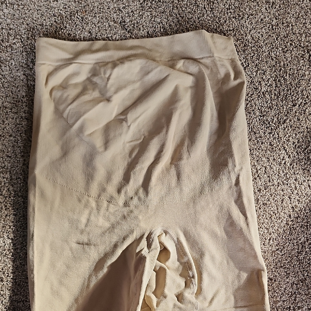 Beige Shapewear Shorts